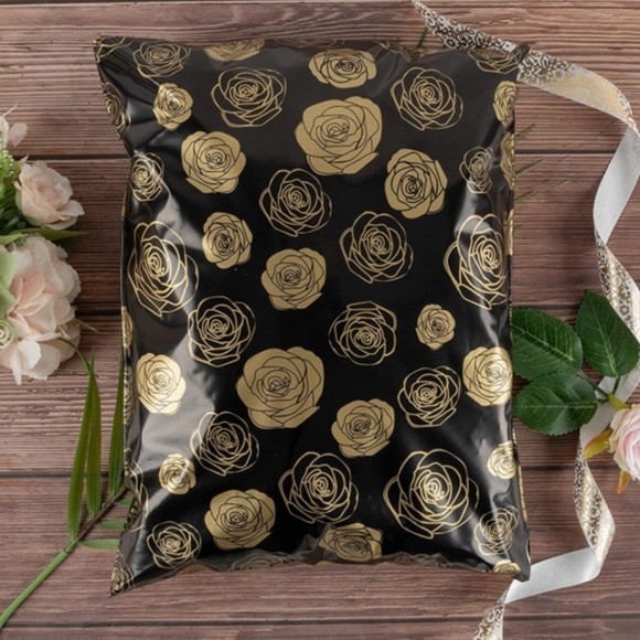 300 pc - 10x13 Poly Mailers, Poly Bags, 1.5” Thank You stickers - Picture 3 of 12